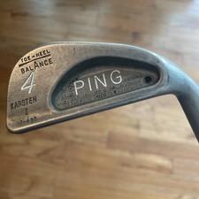 PING Karsten I Black Dot 4 Iron Toe-Heel Balance 17-4 Right Handed