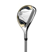 Women TaylorMade Kalea Gold Rescue 31* 6H Hybrid Ladies Graphite Very Good