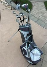 Complete Right-Handed Golf Club Set with Top-Flite Stand Bag