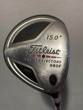 Titleist 980F Pro Trajectory 4 Wood 15° Dynamic Gold S300 Stiff Steel RH