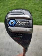 Cobra KING F8 Hybrid 22° One length 2-2 Stiff Graphite Shaft Black/Silver/Blue