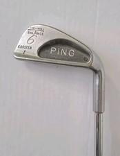 PING KARSTEN I 17-4 ph BLACK DOT RH 6-IRON GOLF CLUB STEEL SHAFT MEN'S