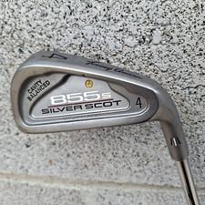 RH Tommy Armour 855s Silver Scot 4 Iron Tour Step II S Flex Steel Shaft 37.5”
