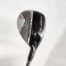 Cobra AMP Cell Silver Hybrid 3-4 Hybrid Graphite Stiff Right Handed Gold Club