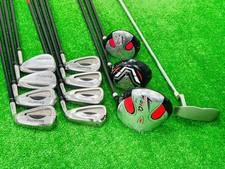 Tsuruya Golden Prix Fullset 1W-3W-3W 5-9+PW+GW+SW+Putter RH Stiff 12pics EL8721