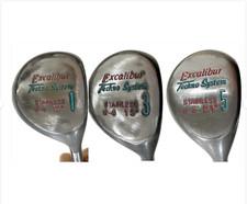 Excalibur Techno System Womens Golf Wood Set 1 3 5 RH 17-4 Stainless Steel Lot 3