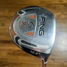Ping G10 460cc Ti 10.5° Driver. TFC 129D Stiff Shaft, 46” RH New CP2 Jumbo Grip