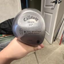 Callaway Big Bertha War Bird Driver 10° 1-Wood RH Regular Flex Silver