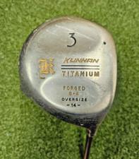 Kunnan Titanium Oversize 3 Wood RH / Regular Graphite ~43.75" / NEW GRIP /jd6581