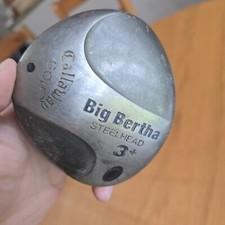 Callaway Big Bertha Steelhead 3+ Wood Firm Flex Graphite RH RCH 99