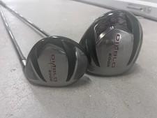 Pair Of Callaway Diablo Edge Driver 10° & Fairway Wood 15° Right Hand Stiff