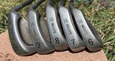 Lynx Predator G Iron Set 6-PW 5 Clubs Graphite Stiff Shafts Stainless Head