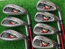 TaylorMade BURNER XD Iron Set 7pcs 5-PW, SW REAX SUPER FAST 55 Flex R
