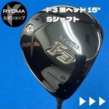 Ryoma Golf Fairway Wood F Black Head 3 Loft 15 Tourad Rf2 S Shaft W/Hc