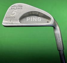 PING Karsten 1 Black Dot 5 Iron steel Shaft RH 36.75" Excellent condition K72
