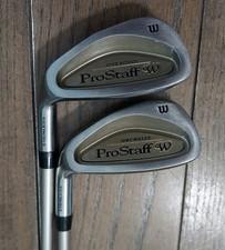 Set of 2 Wilson Pro Staff Oversize Irons 8 & 9 Iron Golf Club Ladies Flex LH