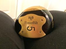 Vintage H&B Powerbilt Citation Persimmon #5 Wood New Dynamic Stiff Flex Shaft RH