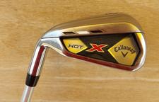 LH CALLAWAY X HOT 6 IRON ONLY 26 LOFT REGULAR FLEX GRAPHITE SHAFT LEFT HANDED