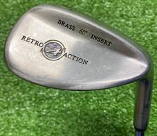 Affinity Retro Action Brass Insert Lob Wedge 60*/ Wedge Stiff / NEW GRIP /xx7780