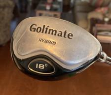 Golfmate Hybrid, RH, 18 Degree Loft, ⛳ Graphite Shaft, Regular Flex, ~40.5", Men