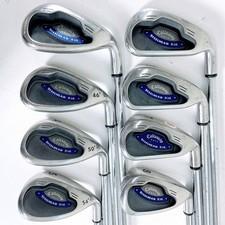Callaway STEELHEAD X-16 Iron Set 8pcs 5-PW, AW, SW Original Steel Flex S