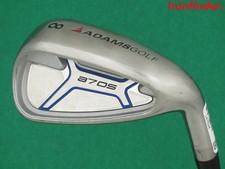 Adams Idea a7 OS Single 8 Iron Steel Regular Shaft Mens Right Hand Good Cond