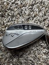 Callaway JAWS Raw Wedge Chrome Dynamic Gold Spinner 115 60° 10J Full Toe RH