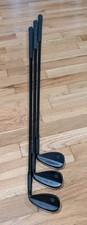Stix DLC Milled Wedge Set 52° 56° 60° Graphite Stiff Flex Black Right Handed