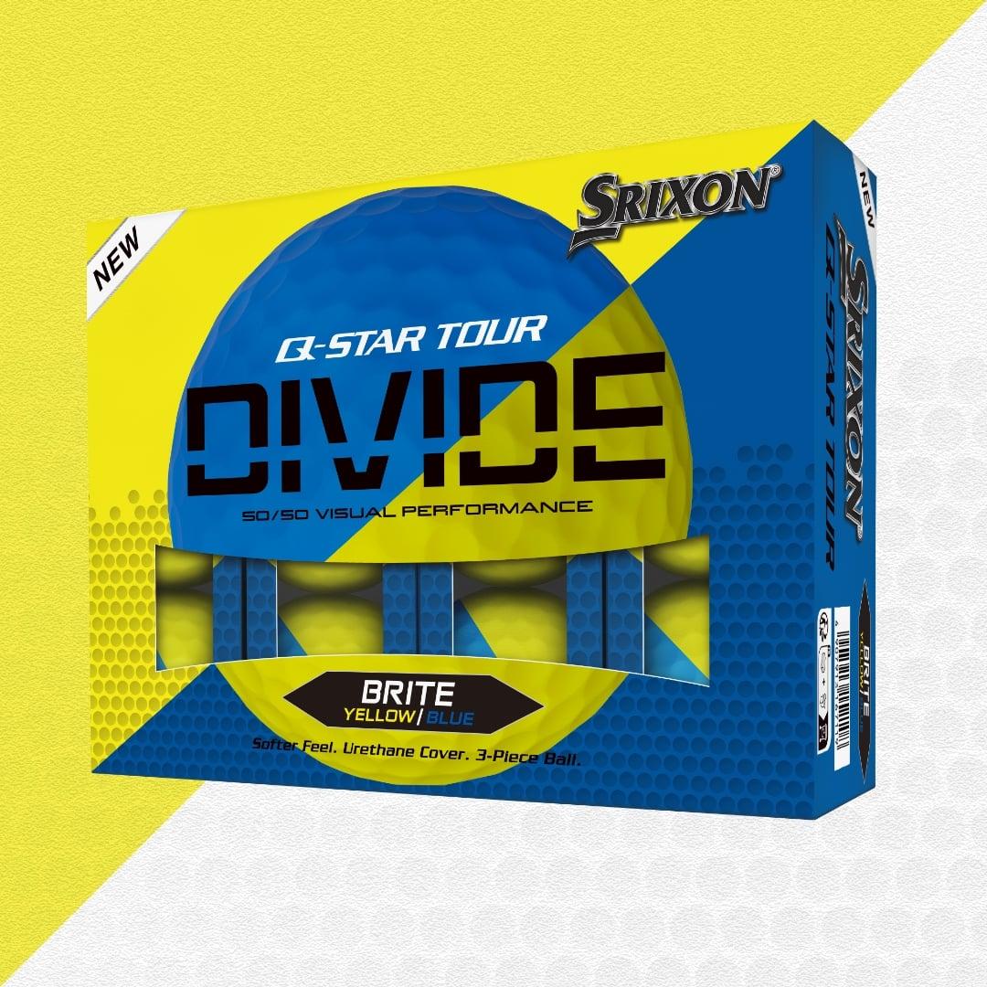 Q-STAR TOUR DIVIDE Golf Balls (Previous Model)