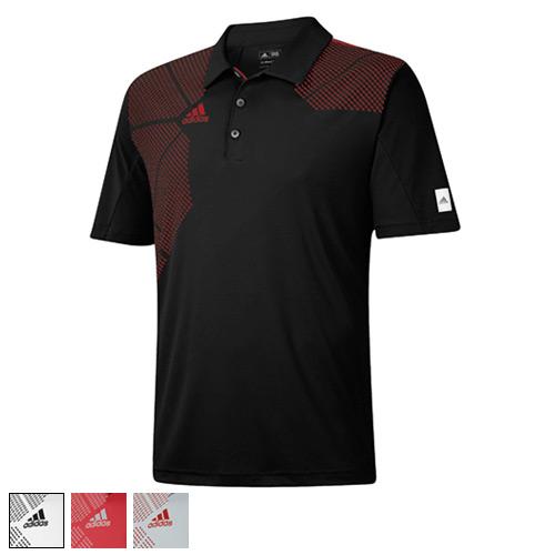 adidas Tournament Collection Polo Shirts S/University Red/Chrome