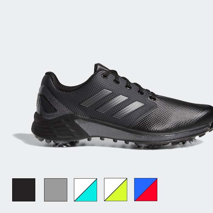 Adidas ZG21 Golf Shoes 8.0/Core Black / Dark Silver Metallic / Grey Five /Medium
