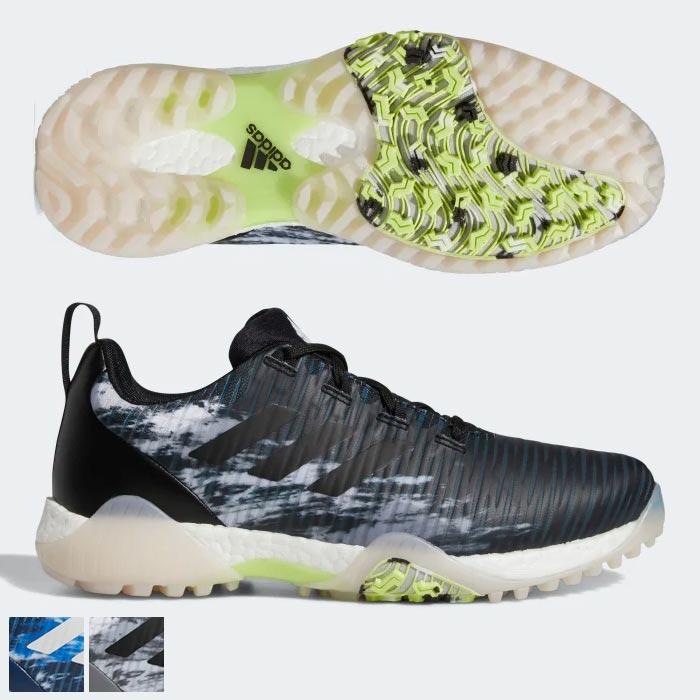 adidas CodeChaos Golf Shoes 11.0/Grey Four/Core Black/Orange Rush