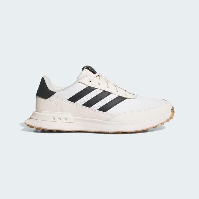 adidas S2G 24 Leather Spikeless Golf Shoes - Cloud White / Carbon / Chalk White M 13 / W 14