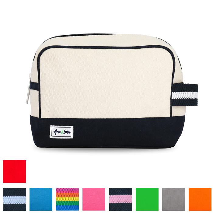 Ame & Lulu Hamptons Beauty Bag Pomegranate