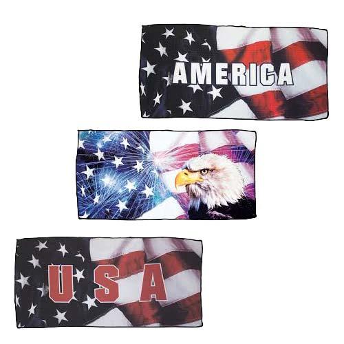 Devant Hi Def Microfiber Towel USA Flag
