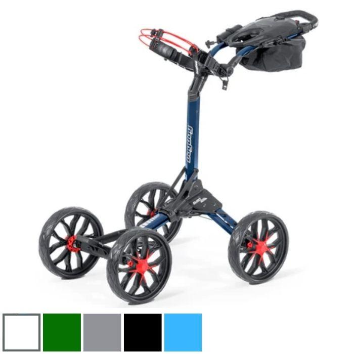 Bag Boy Quad Pro Push Cart Ice Blue/White
