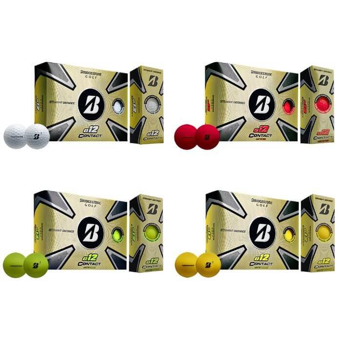 Bridgestone e12 Contact Golf Balls White (Sleeve/3 Ball Pack)