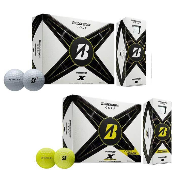 Bridgestone TOUR B X Golf Balls Optic Yellow