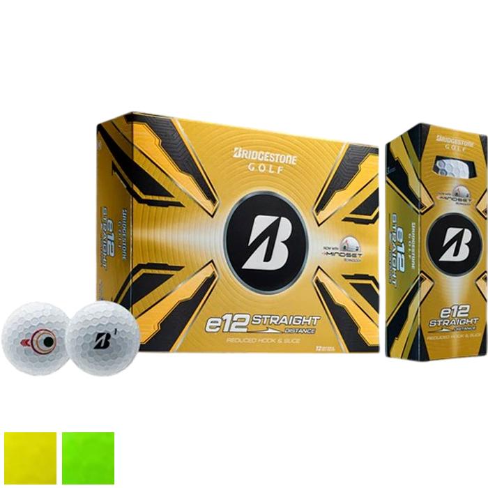 Bridgestone e12 Straight Golf Balls Matte Green