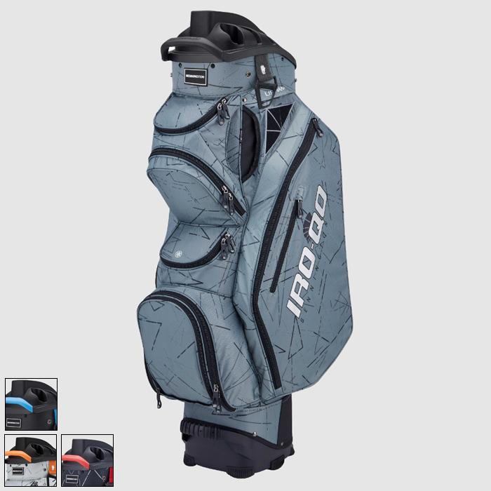 Bennington Quiet Organizer 14 IRO QO Cart Bag Grey Flash/Black