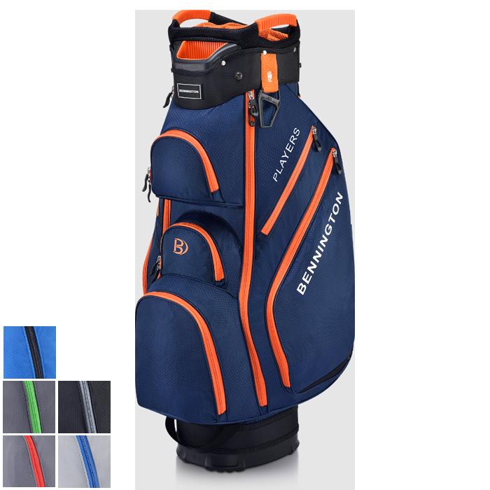 Bennington Players Lite Cart Bag Canon Grey/Red
