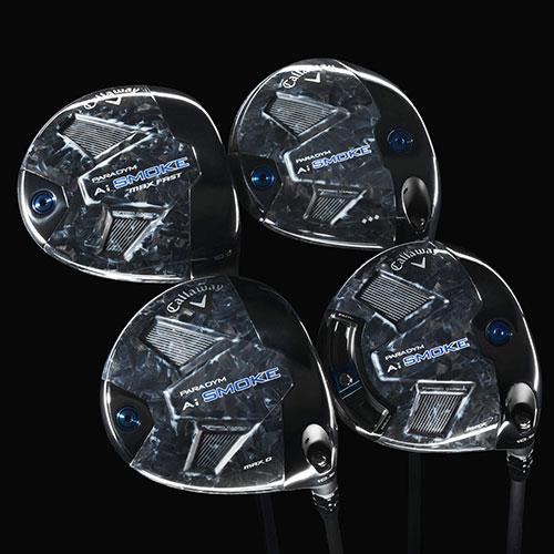 New Callaway Custom Built Shafts for Paradym Ai Smoke Series Custom Woods