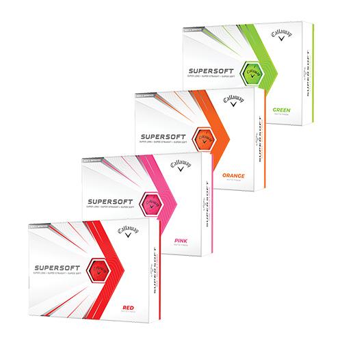 Callaway Supersoft 21 Matte Golf Balls Green (Sleeve/3 Ball Pack)