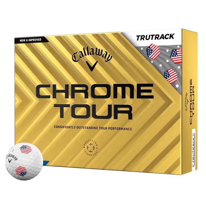 Callaway Chrome Tour 24 USA TruTrack Golf Ball USA