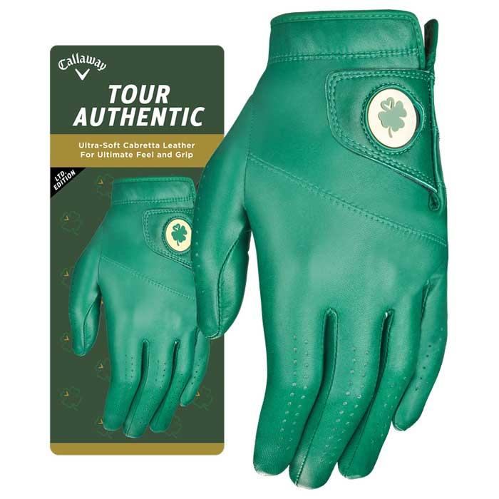 Callaway Women's Lucky Tour Authentic Glove Cadet M/L/Green/Worn On Right