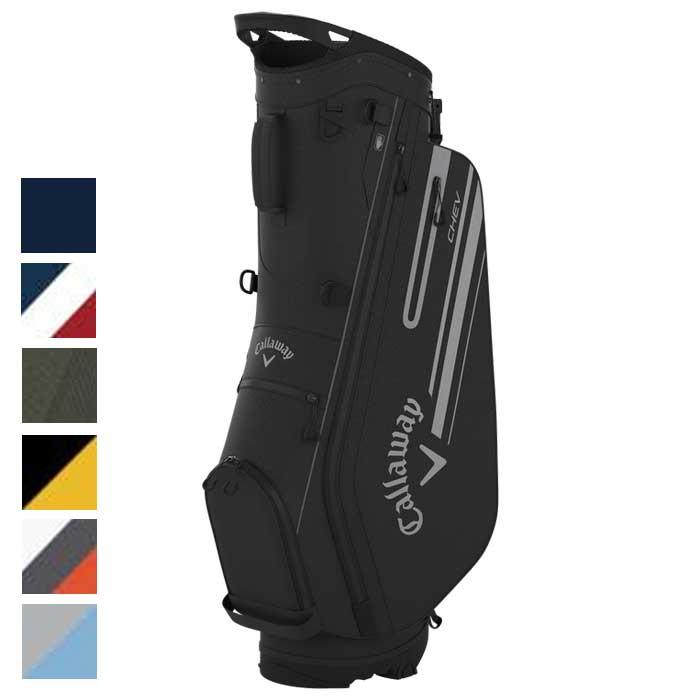 Callaway Chev Stand Bag Black/Goldenrod