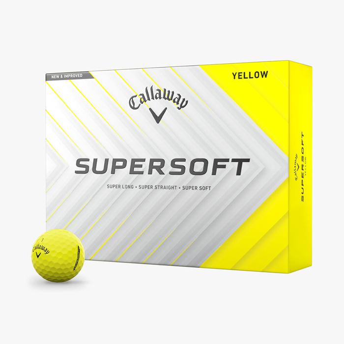 Callaway Supersoft Yellow Golf Balls Yellow