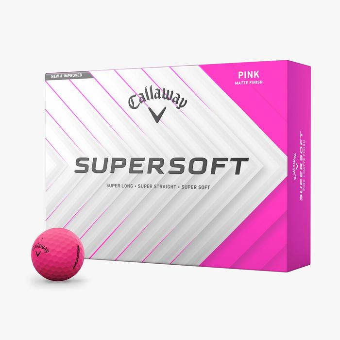 Callaway Supersoft Matte Pink Golf Balls Matte Pink