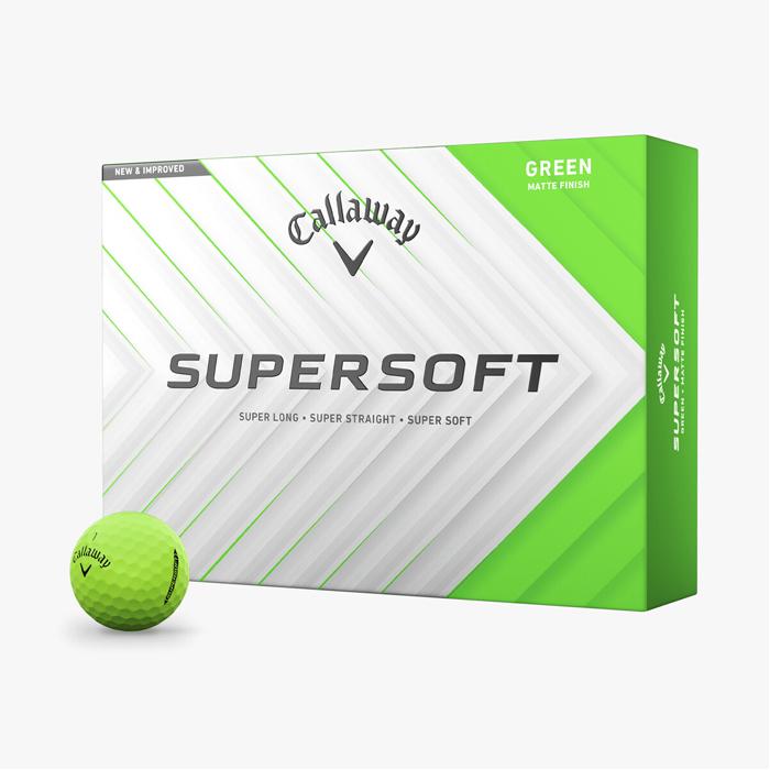 Callaway Supersoft Matte Green Golf Balls Matte Green