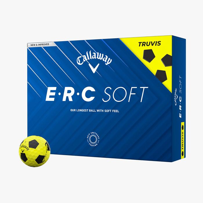 Callaway ERC Soft Truvis Yellow Golf Balls Truvis Yellow